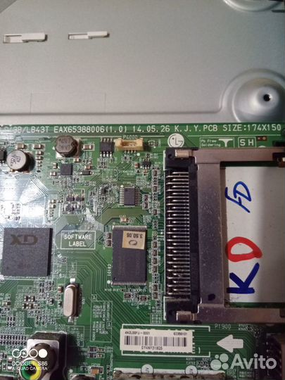 Платы от телевизора LG LED Model: 42LB565V