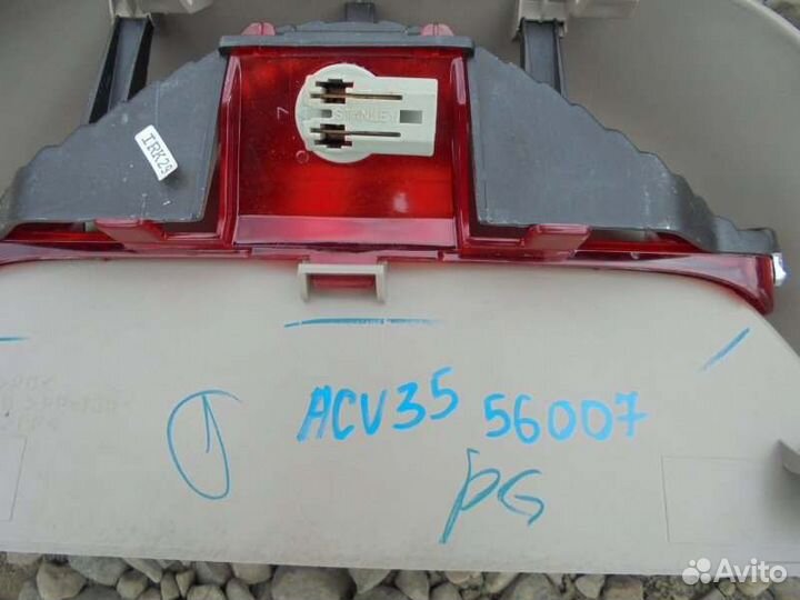 Стоп-сигнал в салоне Toyota Camry ACV35 2AZ-FE