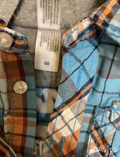 Рубашки детские h&m