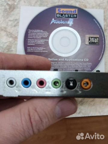 Внутренняя звуковая карта Creative Audigy 4 SB0610 купить в Шелехове ...
