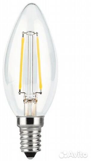 Упаковка светодиодных ламп 10 шт. gauss E14 C35 5В