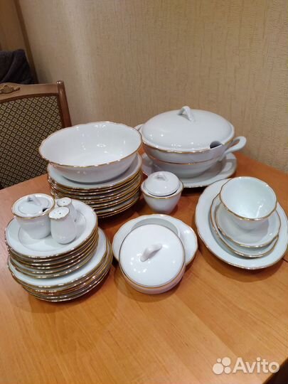 Столовый сервиз гдр на шесть персон