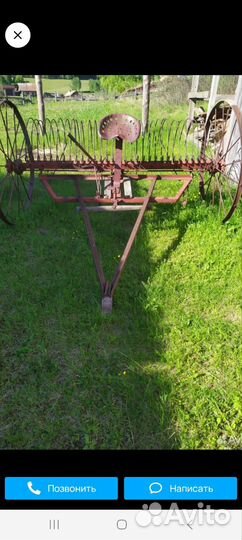 Грабли конные