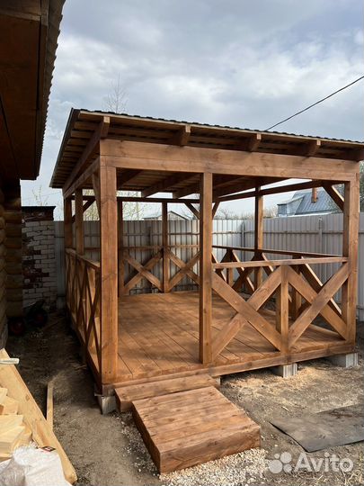 Веранда, беседка