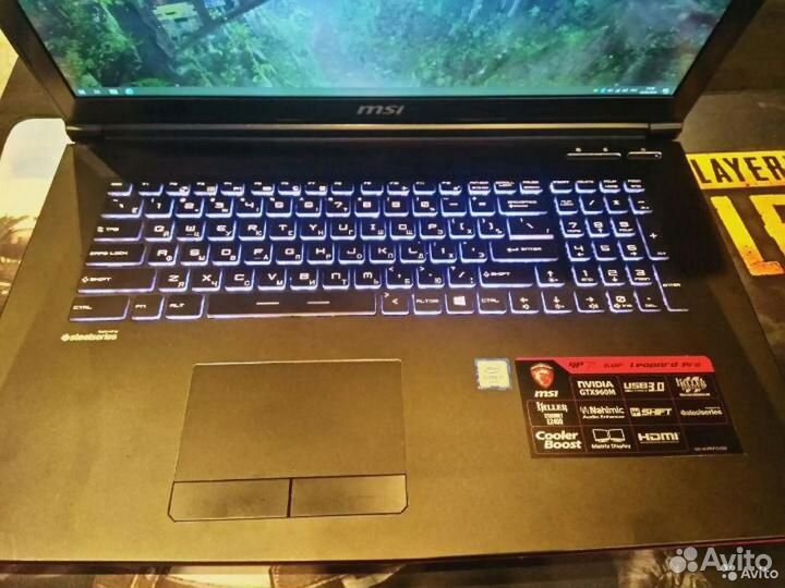 Msi 17.3 i7 6700 HQ 8-Ядерный + GTX 960-4GB