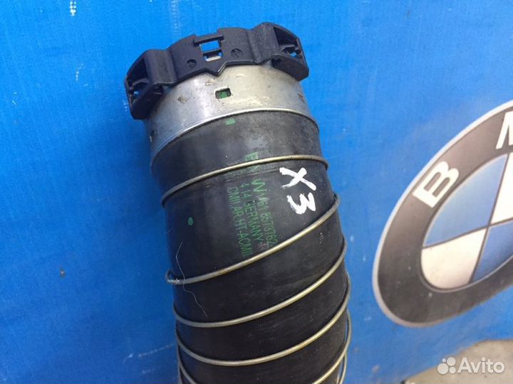 Патрубок интеркулера правый Bmw X3 F25 2016