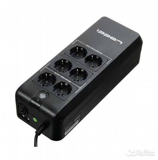 Источник бесперебойного питания Ippon Back Verso 6