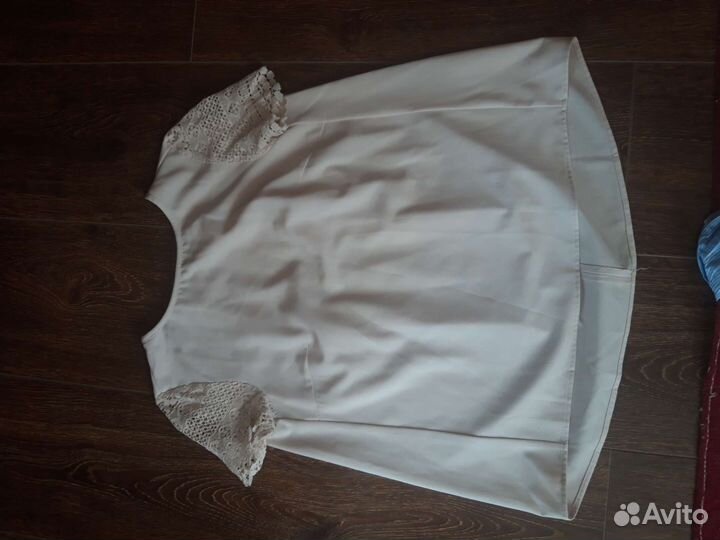 Блузка, джинсы, пиджак