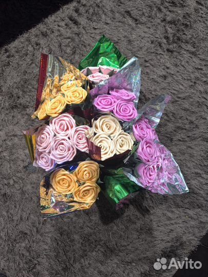 Букеты розы