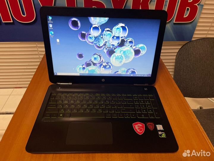 Ноутбук игровой HP / GTX 1050 / IPS