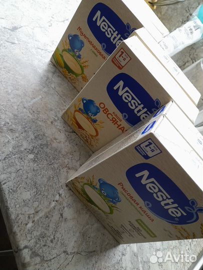 Каша нестле безмолочная