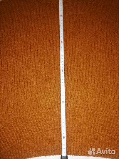 Италия водолазка широкая корица с шерстью