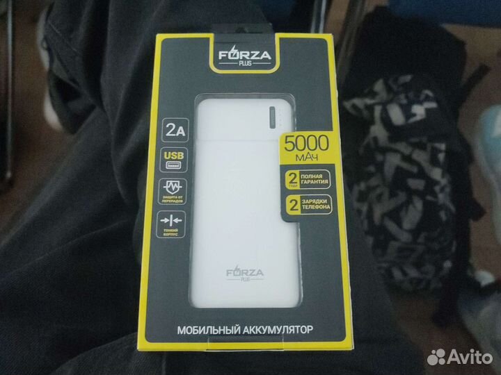 Forza plus мобильный аккумулятор 5000 мач