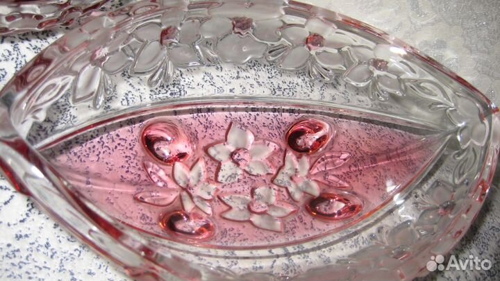 Вазочки на ножках 3 штуки Германия цена за набор