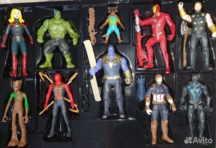 Супер Герои Мстители Марвел набор