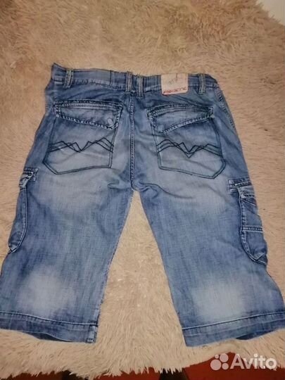 Шорты джинсовые мужские карго