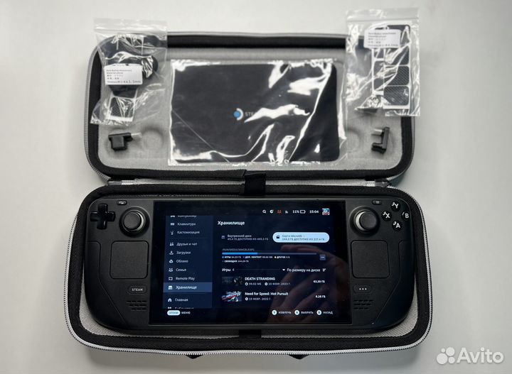 Valve Steam Deck 512GB SSD + micro sd 256gb