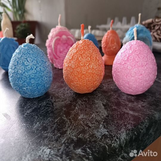 Пасхальные яйца свечи