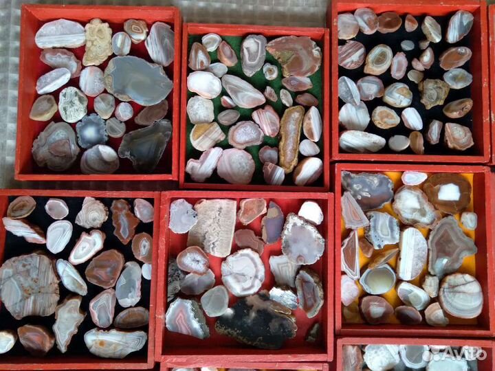 Коллекция агатов