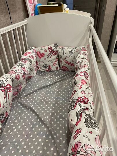 Бортики в кроватку