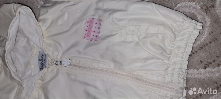 Ветровка для девочки 9-12мес