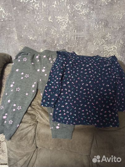 Детские вещи пакетом для девочки 80-86