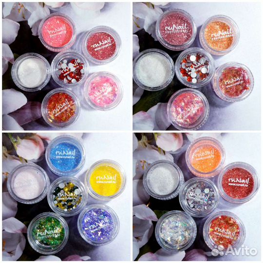 Набор для дизайна ногтей 6в1