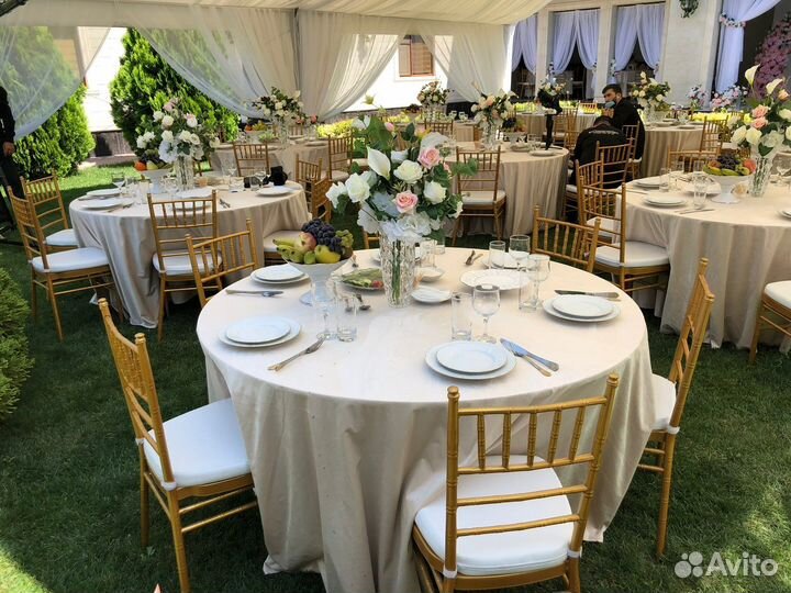 Прокат столы и стулья