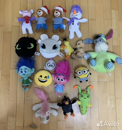 Мягкие игрушки пакетом