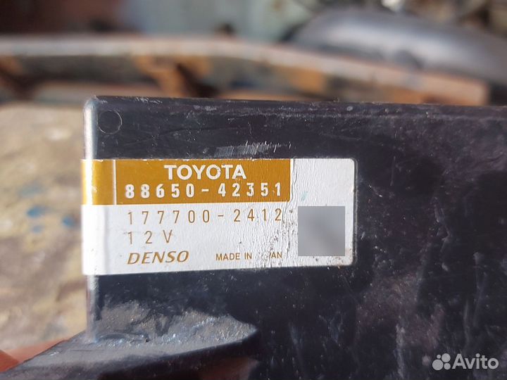 Блок климатконтроля Toyota Rav4 30