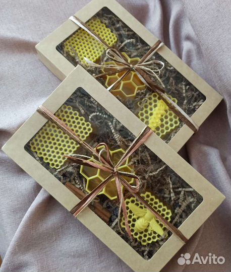 Медовое мыло ручной работы