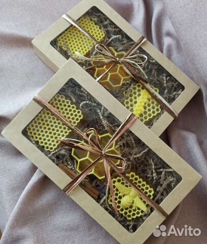 Медовое мыло ручной работы