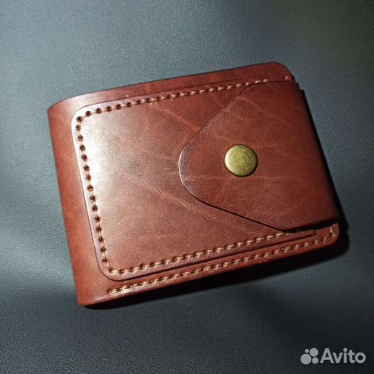 Кожаный бифолд
