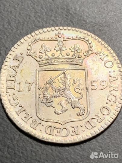 1/4 гульдена- 1759г