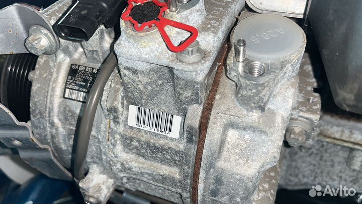 Компрессор кондиционера Мерседес w218 w222