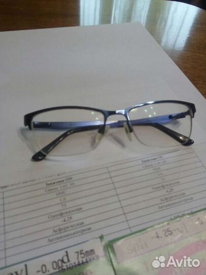 Очки D -4,25