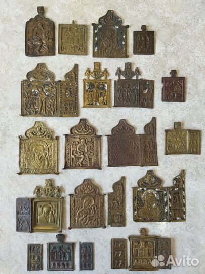 Меднолитая икона