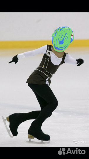 Комбинезон для выступлений, для девочки