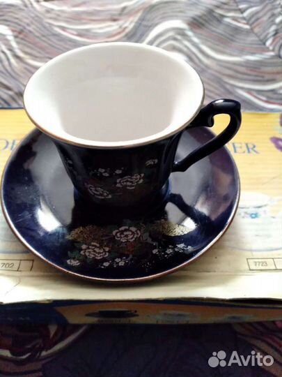 Чашка с блюдцем набор