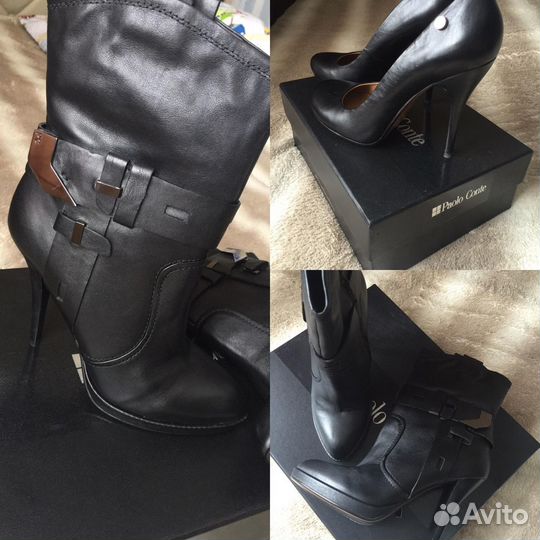 Сапоги зимние Paolo conte новые