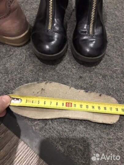 Сапожки 29 размер Тотто и Zara