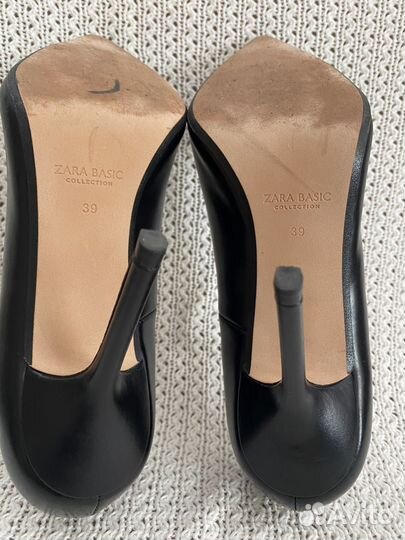 Туфли кожанные Zara 39