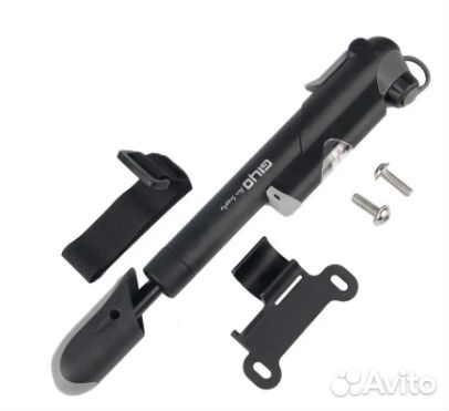 Велонасос с манометром Giyo GP-41S до 80psi,5.5атм