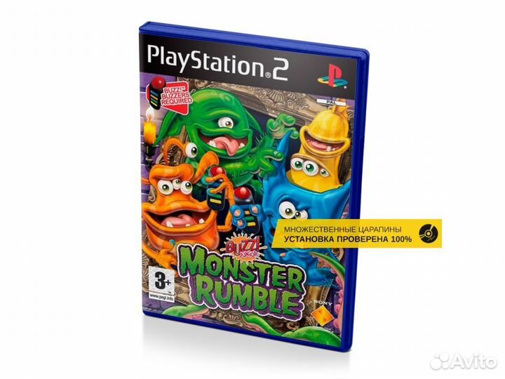 Buzz Junior Monster Rumble, б/у, множ.царап., англ