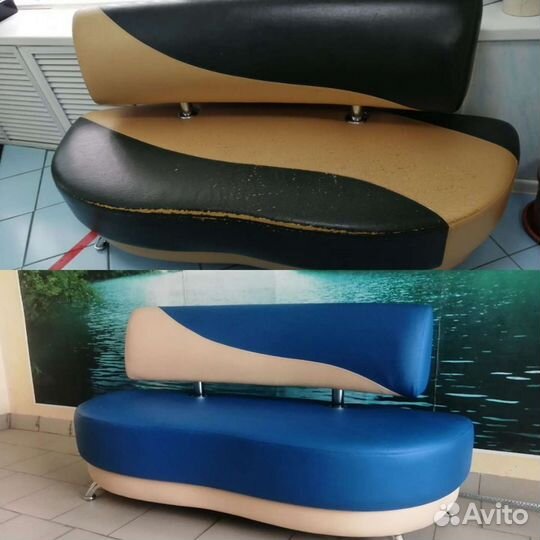 Перетяжка мягкой мебели