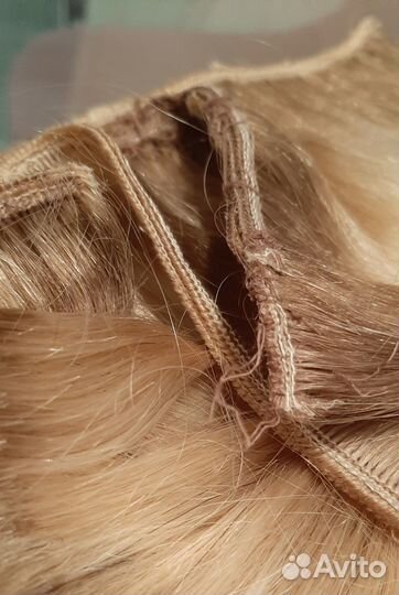 Волосы натуральные 34см б/у