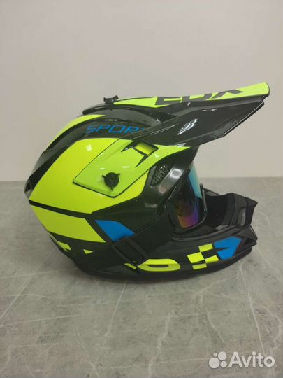 Шлем мотокросс новинка 2024