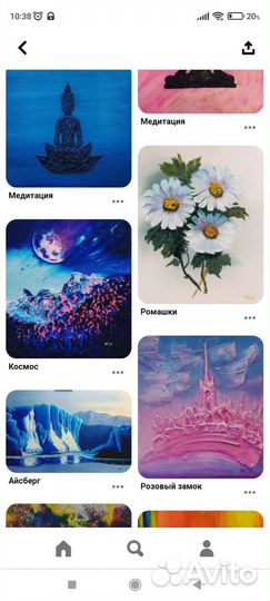 Картина маслом на холсте пейзаж