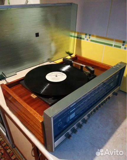 Радиола Вега 312 + Колонки родные СССР