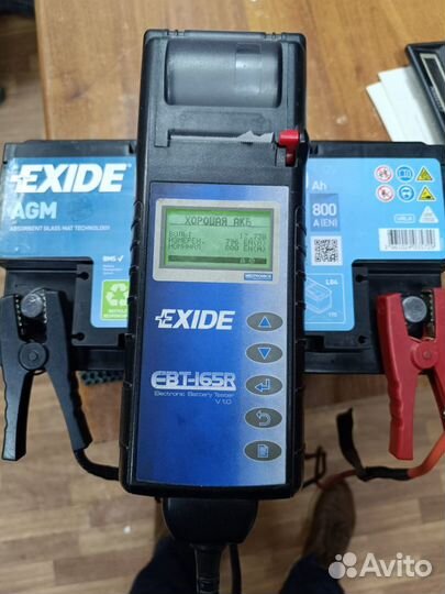 Аккумулятор Exide AGM 80 ач EK800